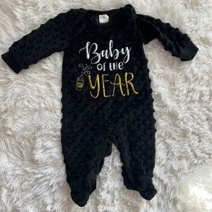 “Baby Of The Year” Baby New Years Outfir
